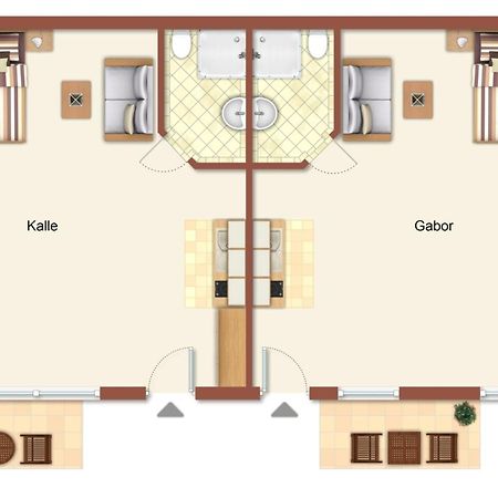 Haus Vier Freunde, Gabor Apartment Росток Екстериор снимка